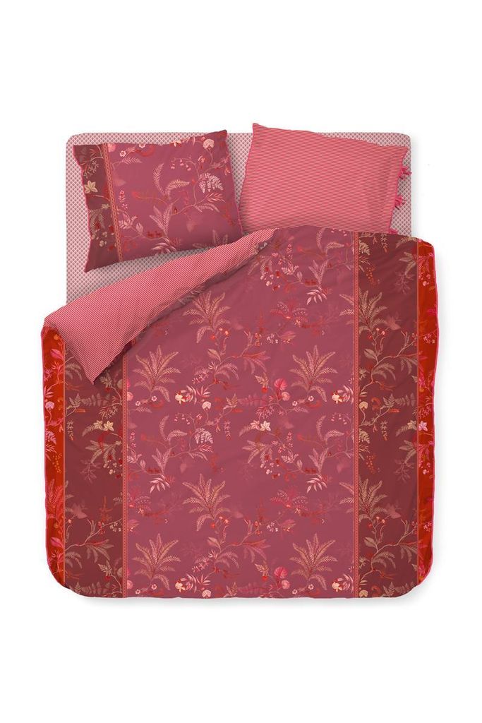 Pip Studio Isola Bettwäsche-Garnitur Farbe Pink Größe 200x200+2x80x80