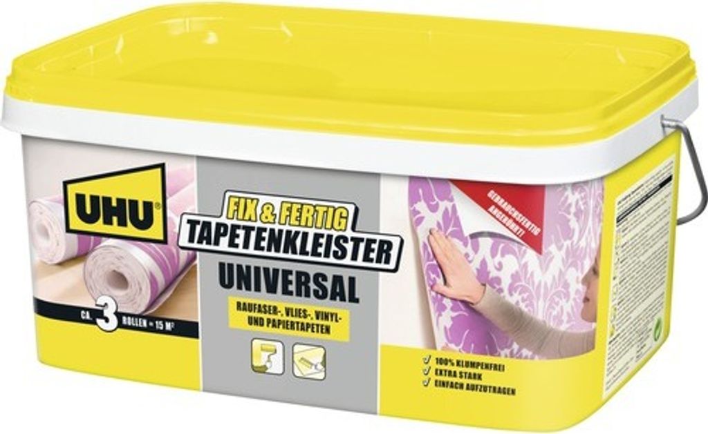 UHU Tapetenkleister Fix & Fertig 2,5 kg Produktbild 