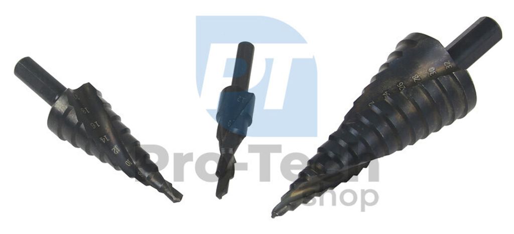STEP-Bohrer-BOLZENSATZ 4-12; 4-20; 4-32; mm RAPID