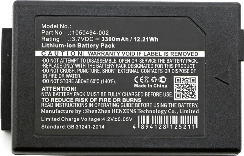 Batterie de Remplacement 12.21Wh 3.7V pour Retrouver une Autonomie Mobile