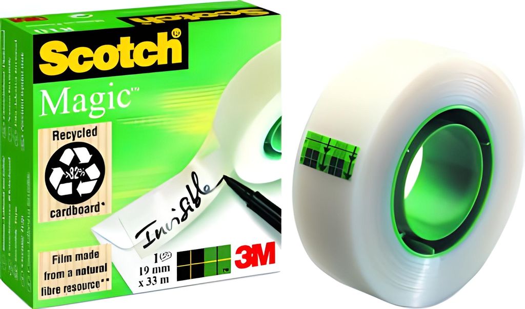 Scotch Magic Klebeband 19mmx33m transparent matt 810/1933 Produktbild 