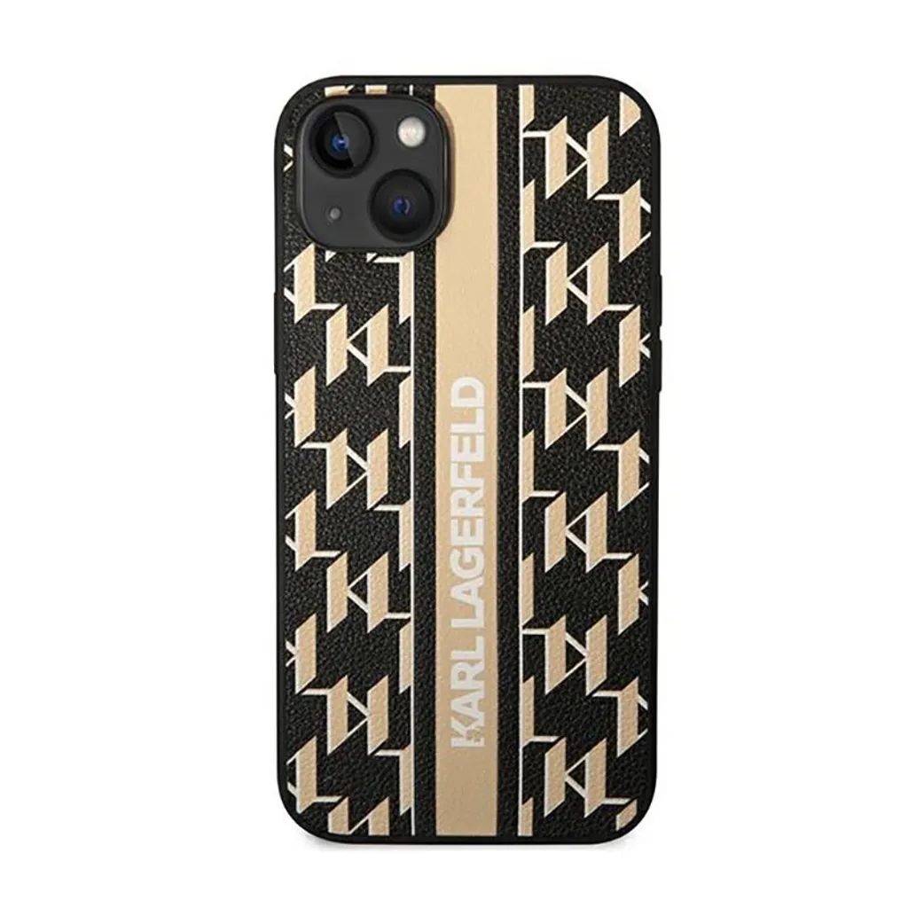 Custodia Rigida iPhone 14 Plus Karl Lagerfeld Marrone Monogram - 3