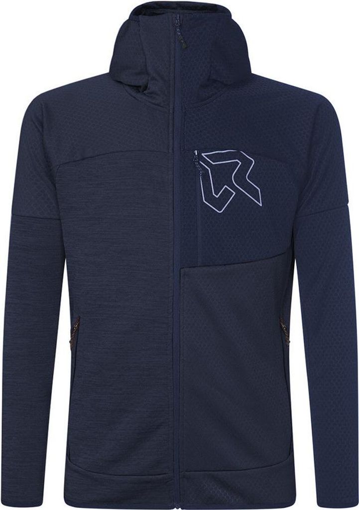 Rock Experience Kobra Fleece Mit Durchgehendem Reißverschluss Blau L Mann Blau L