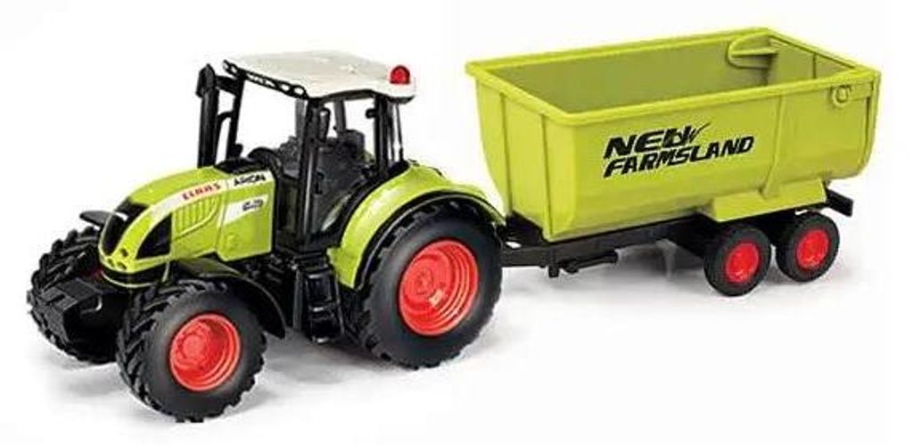 Herpa Claas Arion 540 m.Kippanhänger