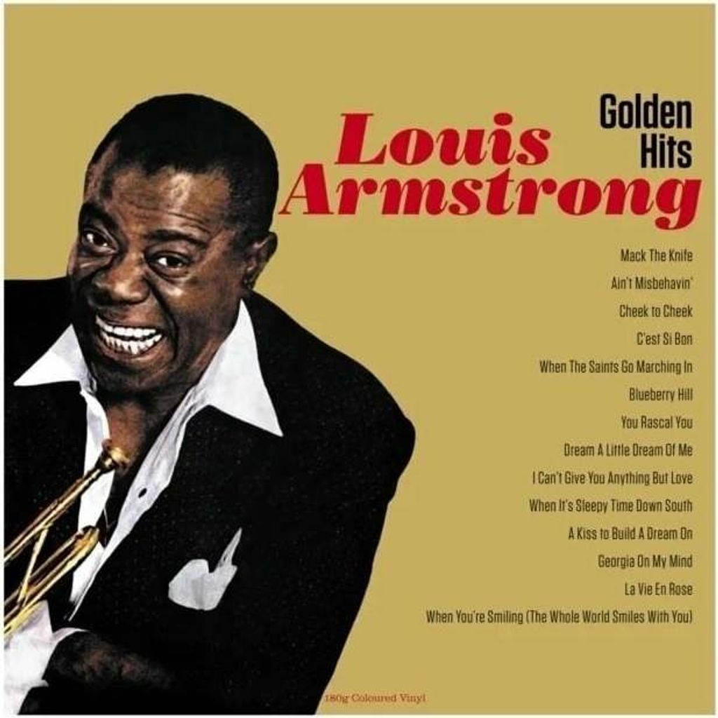 Louis Armstrong - Golden Hits (180g) (Red Coloured) (LP)