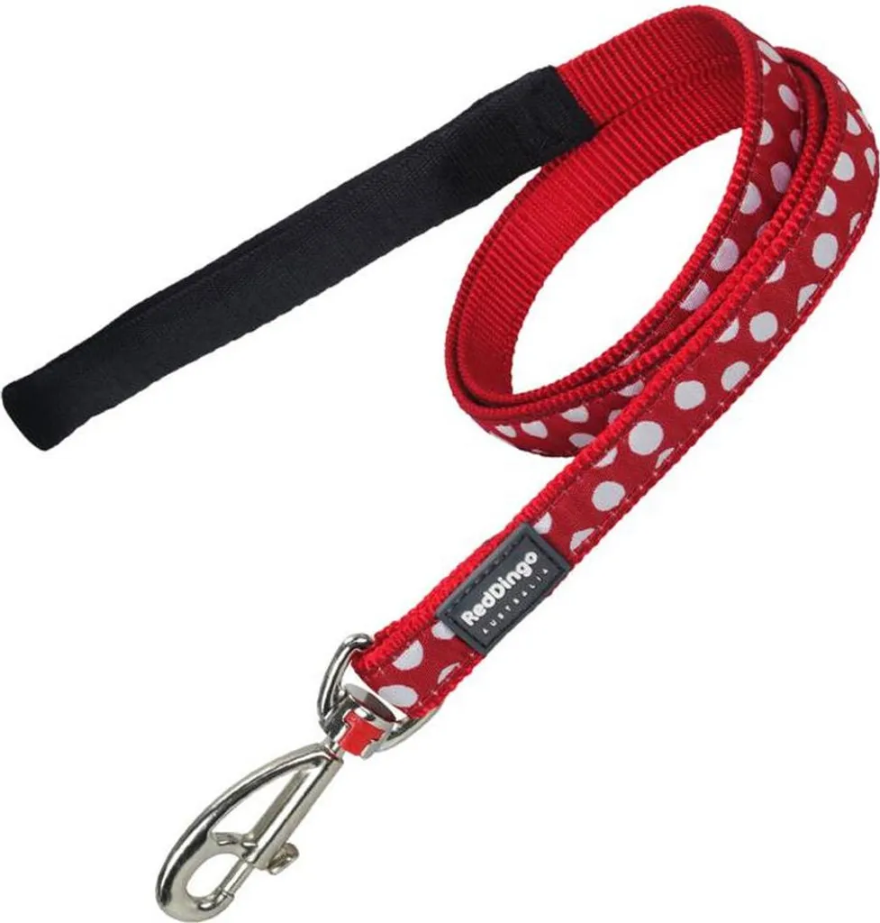 Guinzaglio Red Dingo 2x120 cm | Stile Italiano e Durata Ineguagliabile