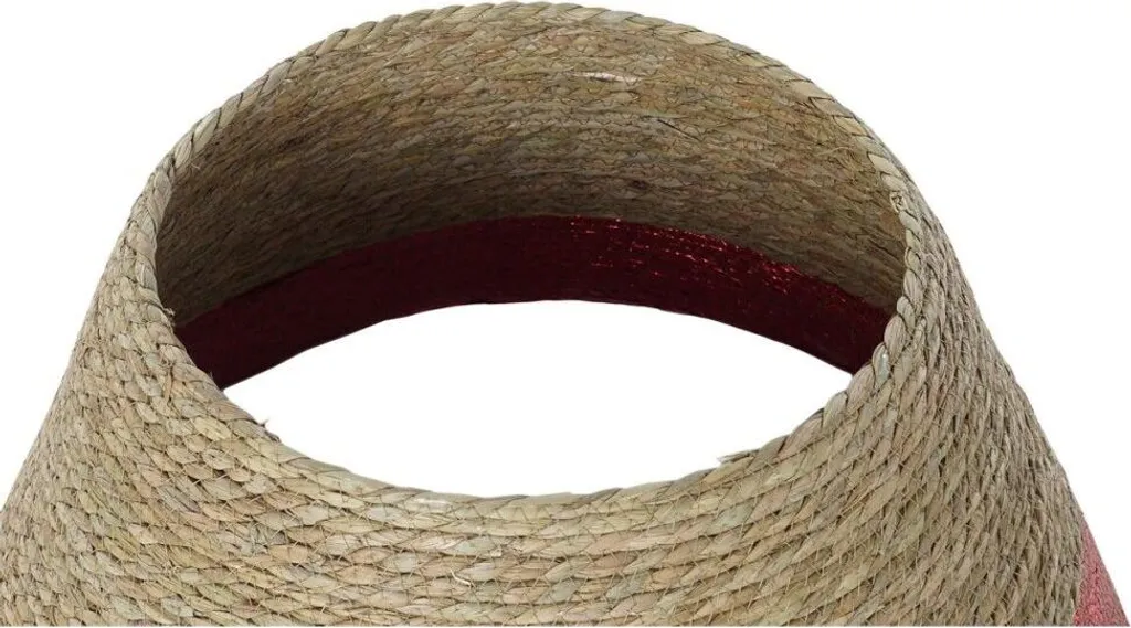 Décoration pied de sapin Noël en fibre d'algue 57 cm - Lot de 3 paniers
