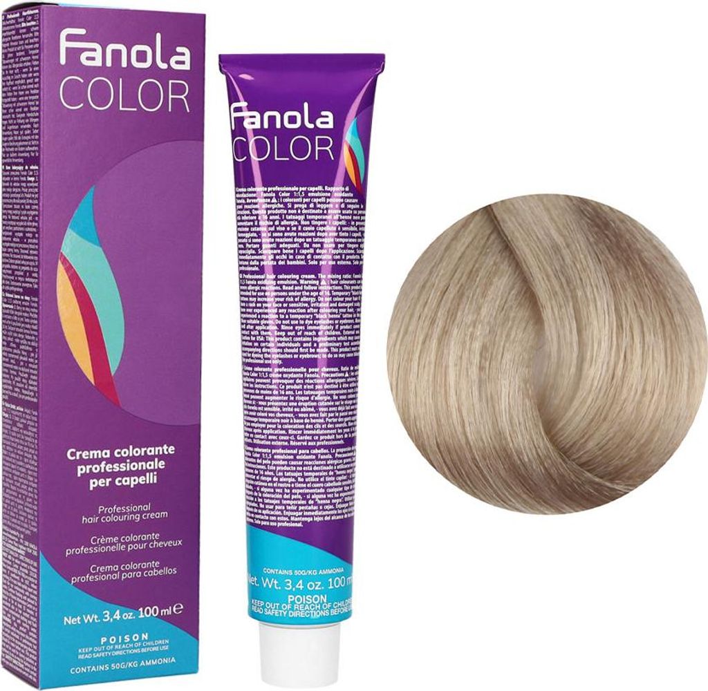 Fanola 10.1 Haarfarbe 100 ml Produktbild 