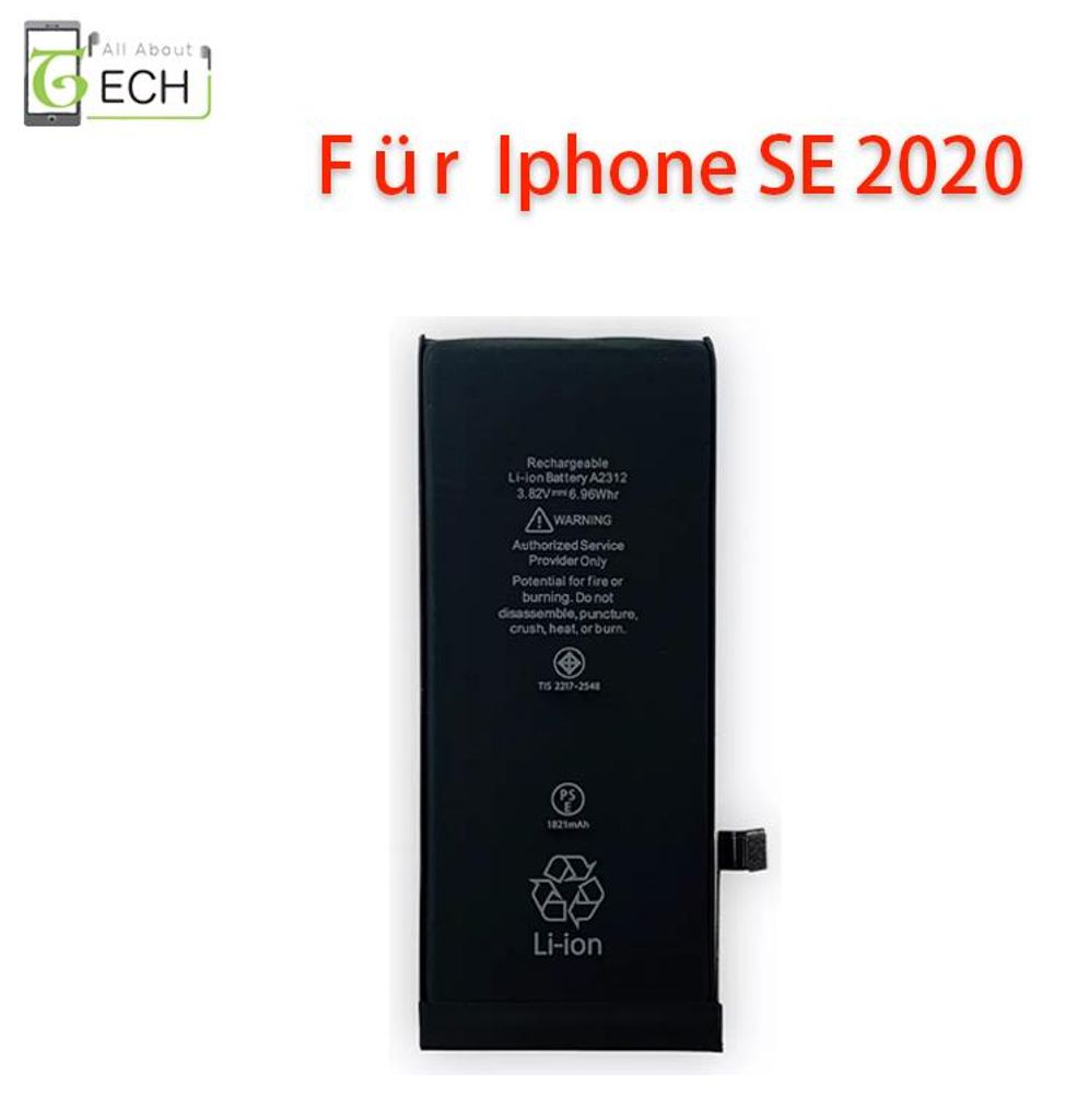 Ersatz Akku für iPhone SE 2 2020 Battery Akku 1821mAh Produktbild 