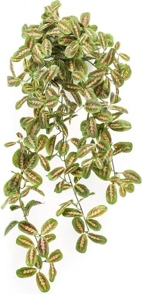 artplants.de Künstlicher Hänger Pfeilwurz Parana auf Steckstab, grün, 70cm - Deko Pfeilwurz