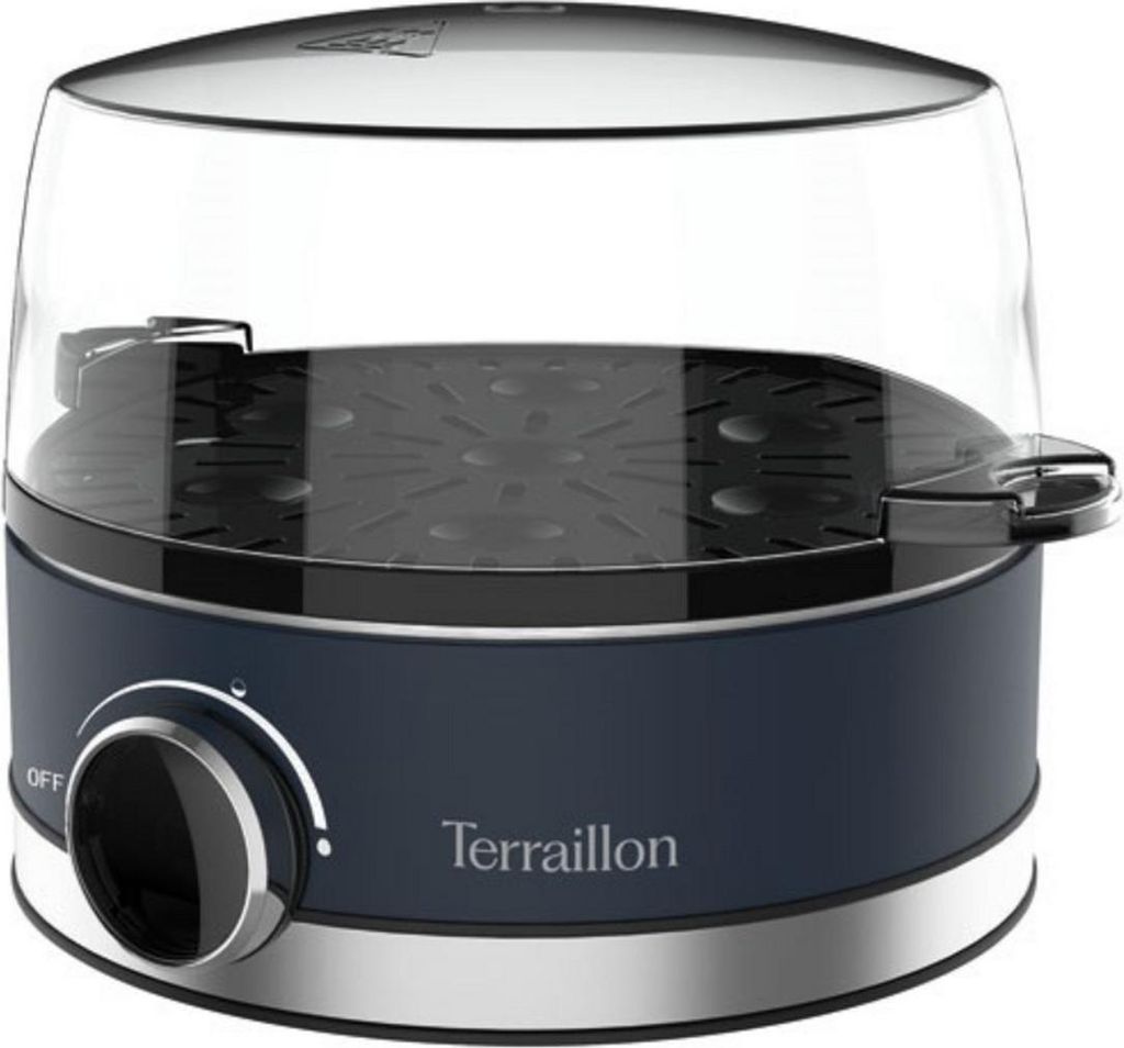 Terraillon NEW MOON, 7 Eier, Drehregler, 0,7 m, Dunkelblau, 410 W, 230 mm