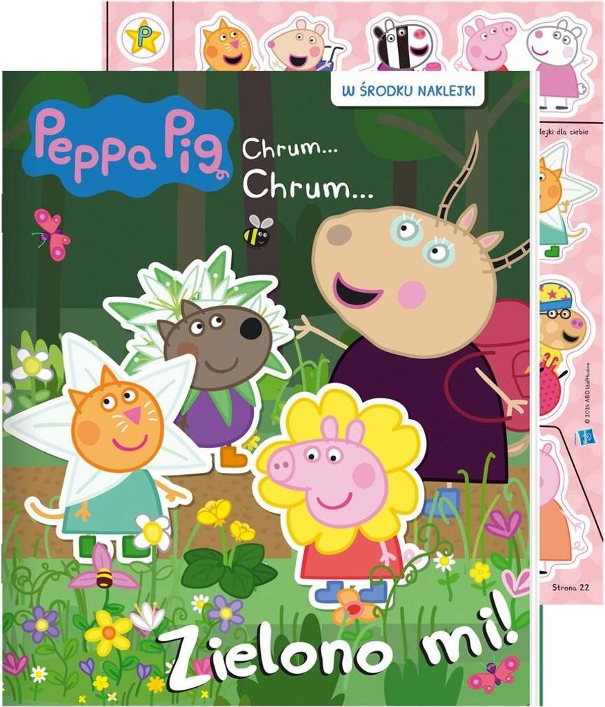 Peppa Pig. Chrum... chrum 87 Zielono mi! Gemeinsame Absprache (Buch auf Polnisch)
