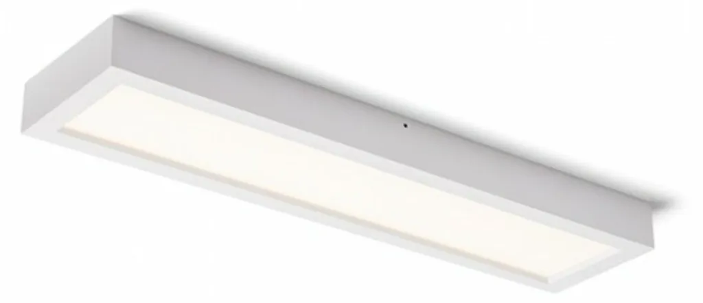 Plafonnier LED RENDL STRUCTURAL 60x15 blanc 22W 3000K R12064 pour salon