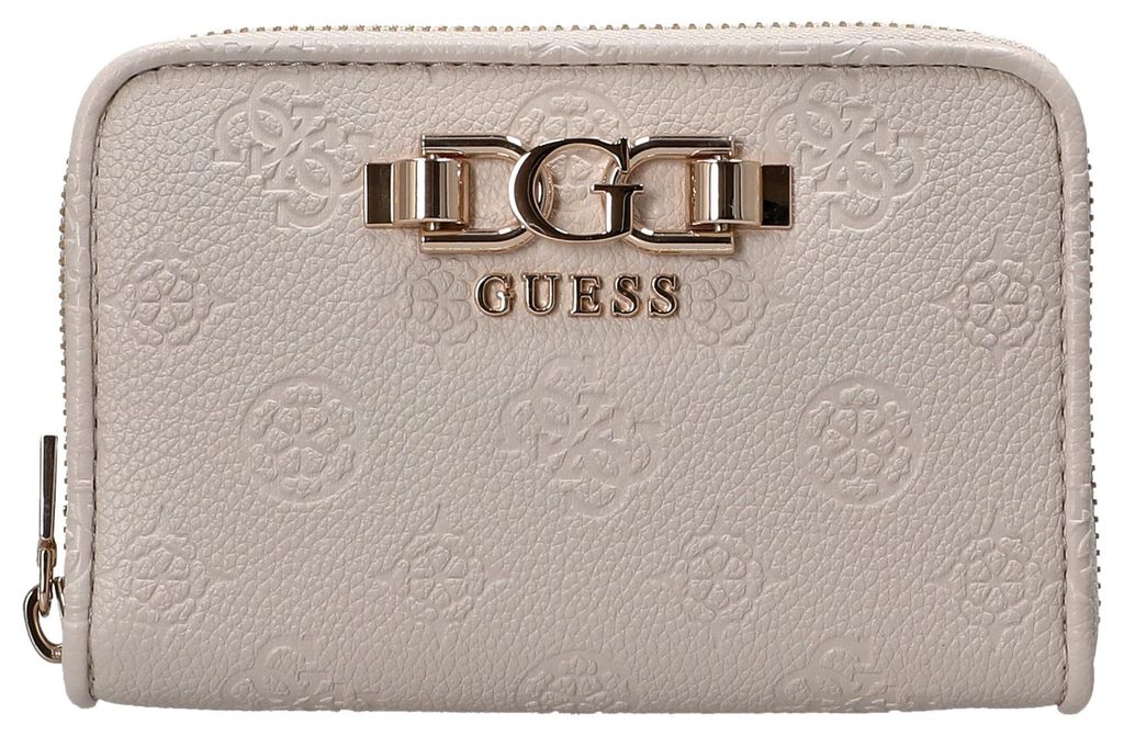 Guess Anise SLG Medium Zip - Geldbörse 4cc 14 cm (stone logo)