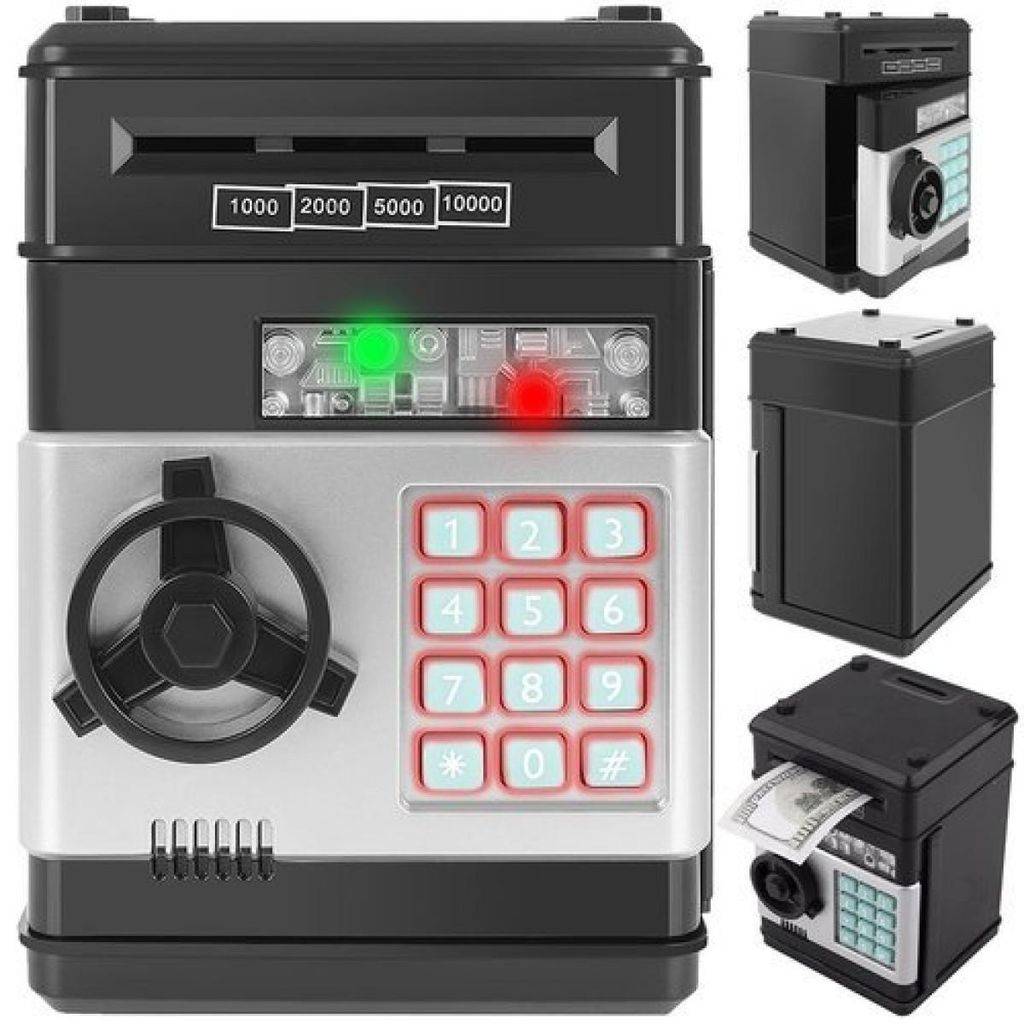Sparschwein - sicherer / elektronischer Geldautomat Produktbild 