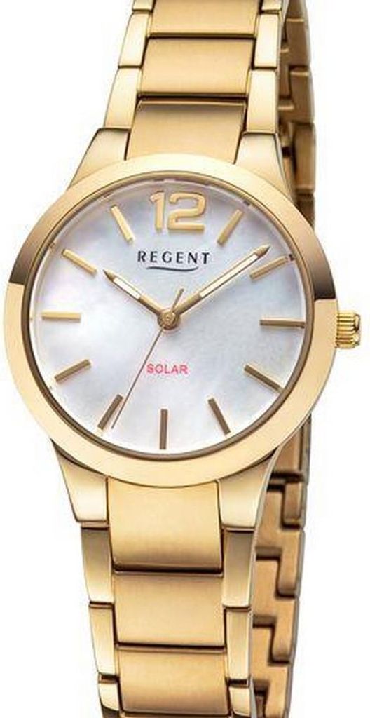 Regent - F-1536 - Armbanduhr - Titanuhr - Solaruhr - Damen