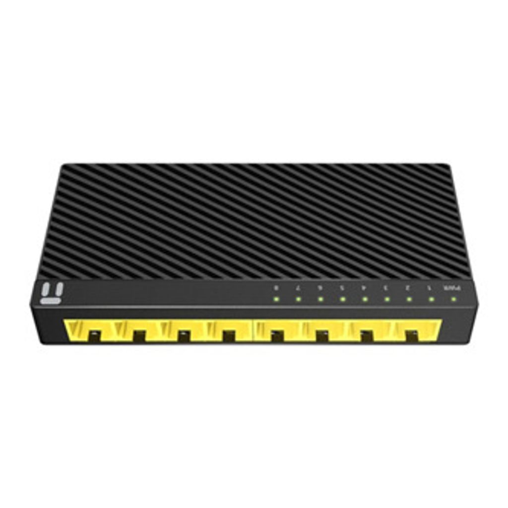 STONET Switch ST3108C 100Mbps, auto MDI/MDIX, Plug-and-Play, Green Power Funktion