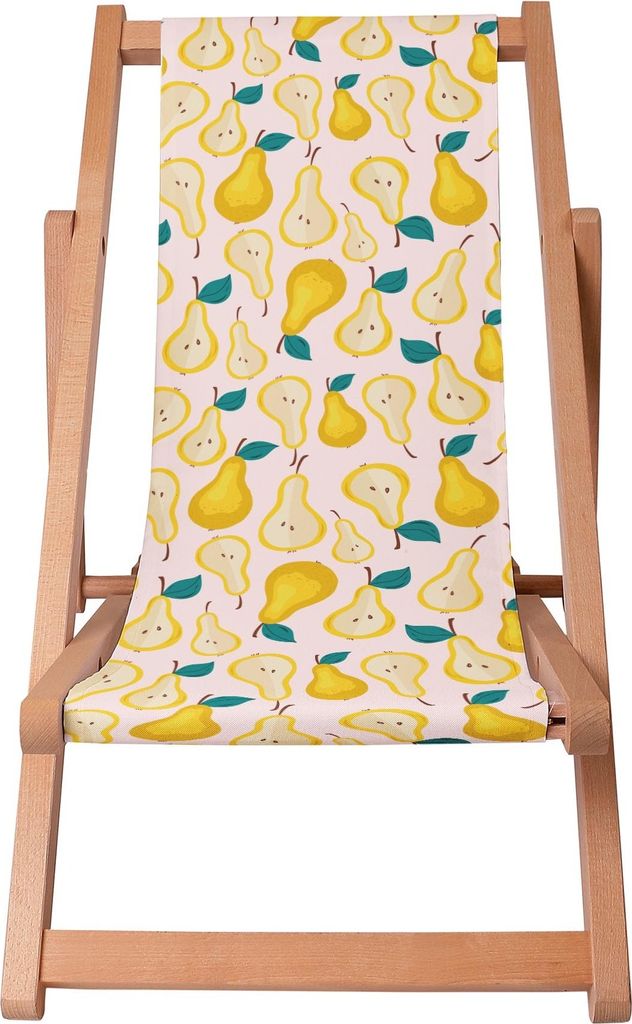 Dreamroots Chaise longue enfant pliable bois, jusqu'à 130 Image du produit 