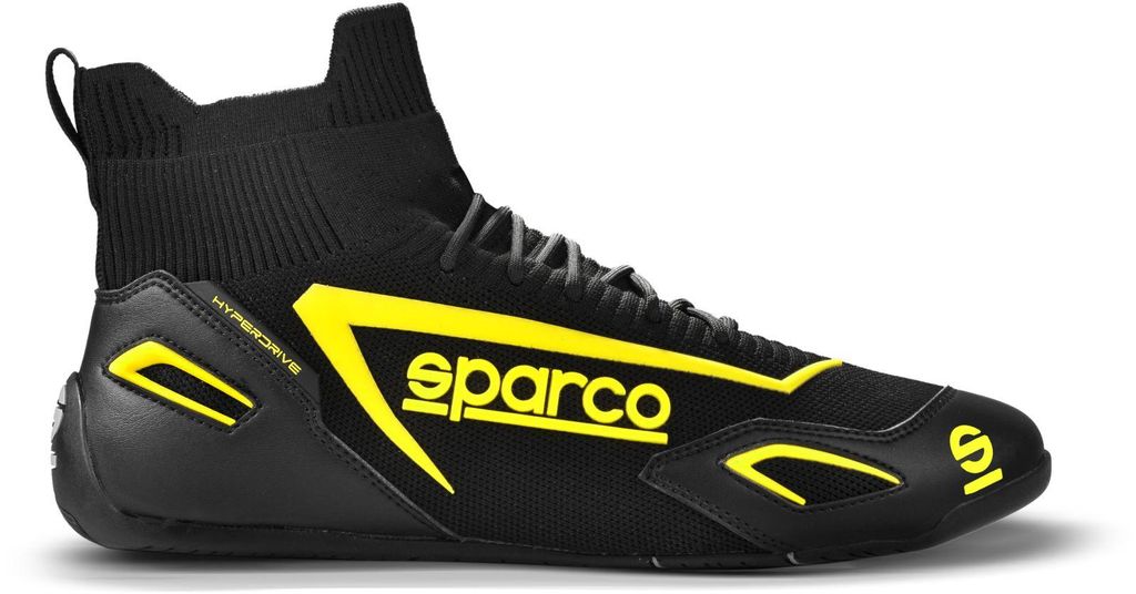 Superangebot: SPARCO GAMING - Hyperdrive Schuhe, schwarz und gelb, Größe 40