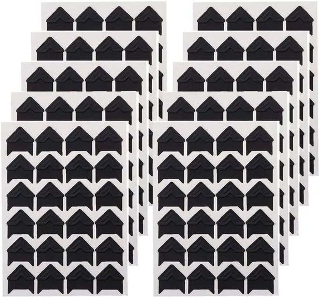 Feuilles auto-adhésives pour scrapbooking et protection photo, lot 10