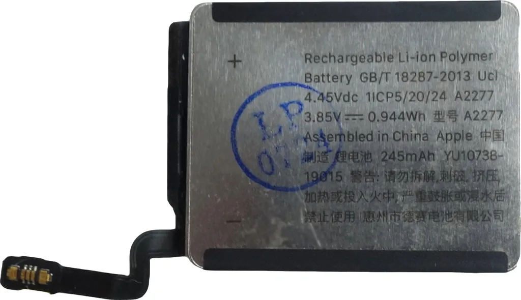 Batterie de rechange compatible Apple Watch SE 40mm série 1 et 2 Li-Ion