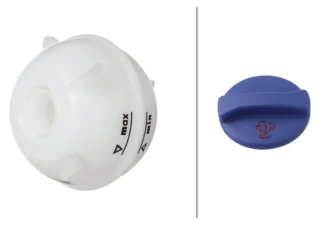 Vase d'expansion HELLA pour liquide de refroidissement VW GOLF VI 2.0 TDI