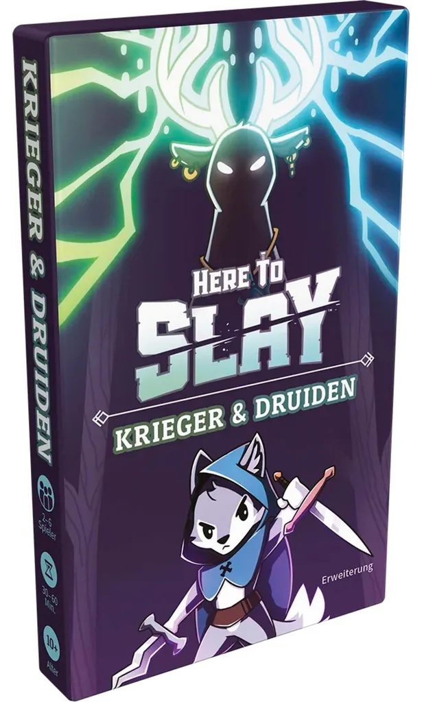 Here to Slay Extension Guerriers et Druides pour Varier vos Parties de Jeu
