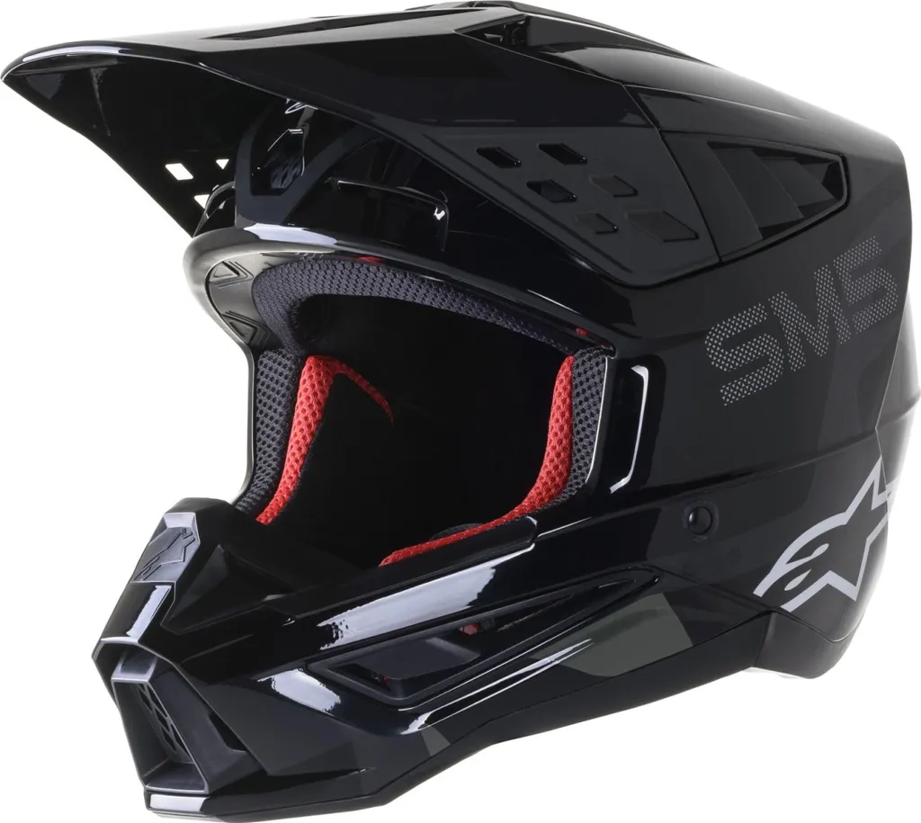 Casque Alpinestars S-M5 Rover Noir Anthracite Camo Brillant Taille 2XL
