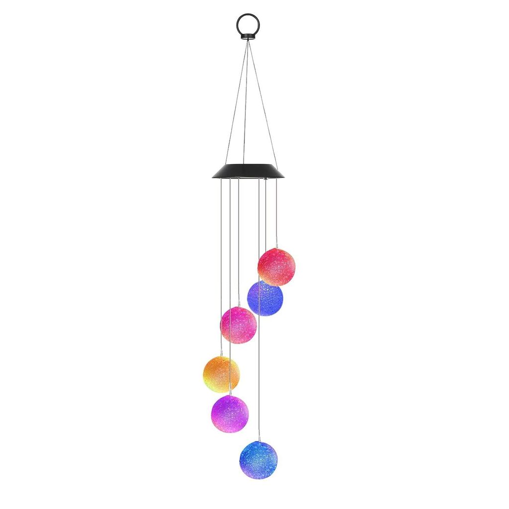 Lampe solaire à LED suspendue 600mAh accu, Carillon à LED Image du produit 