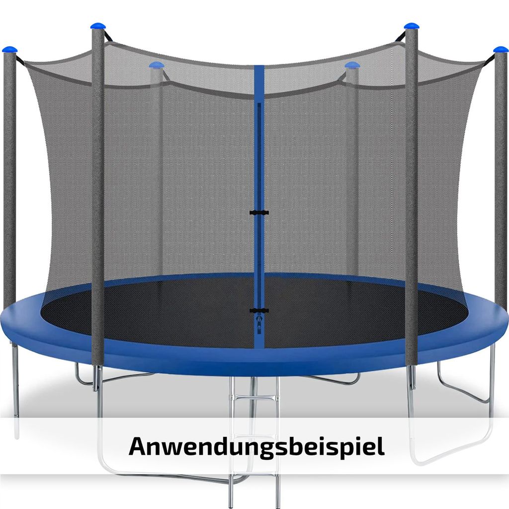 UNIPRIMEBBQ Trampolin Stangenschutz 12 Stück - 90cm Gummi Hülsen