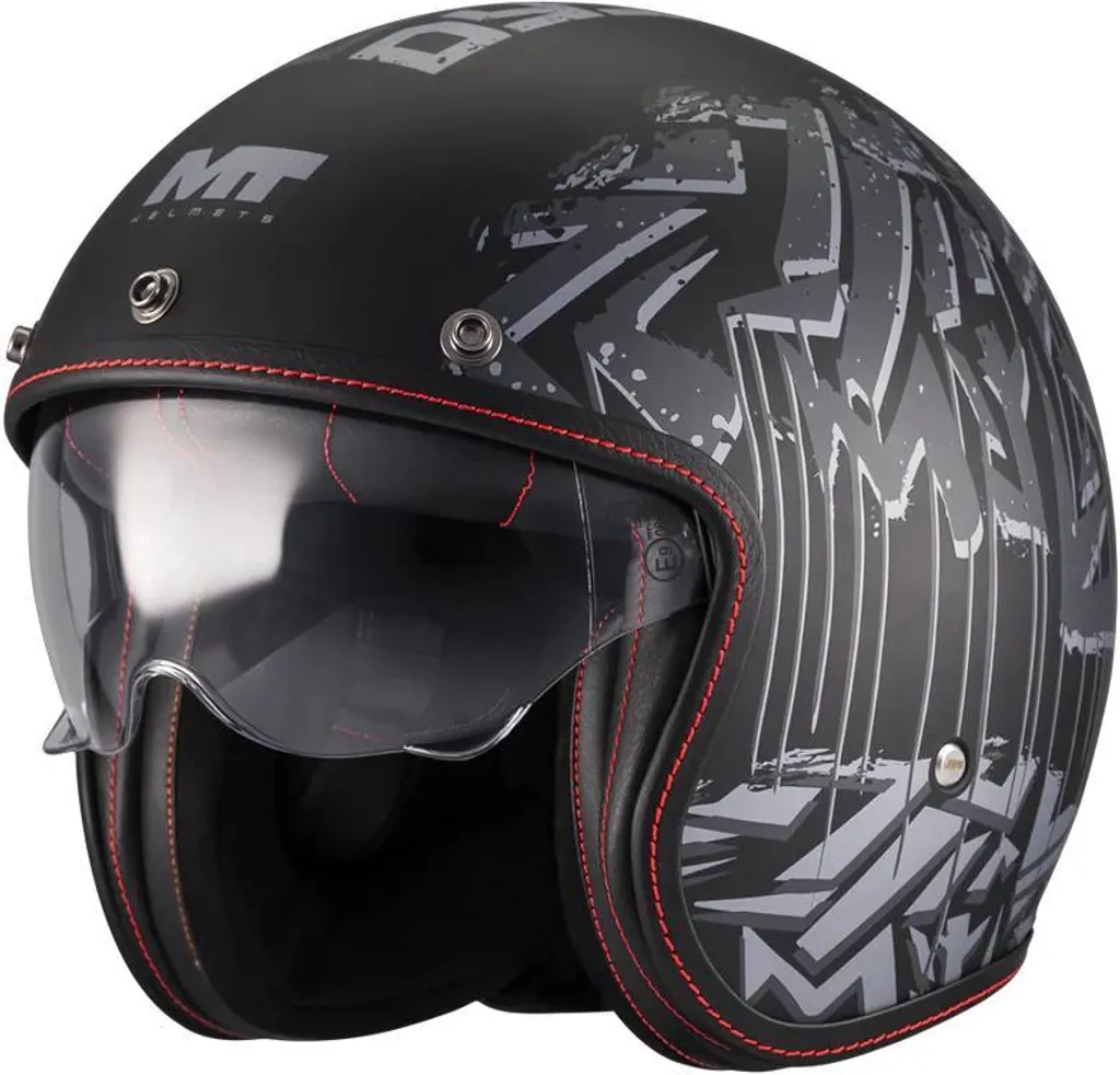 Fini la buée avec le casque intégral MT Lemans 2 SV S Dystopic confort