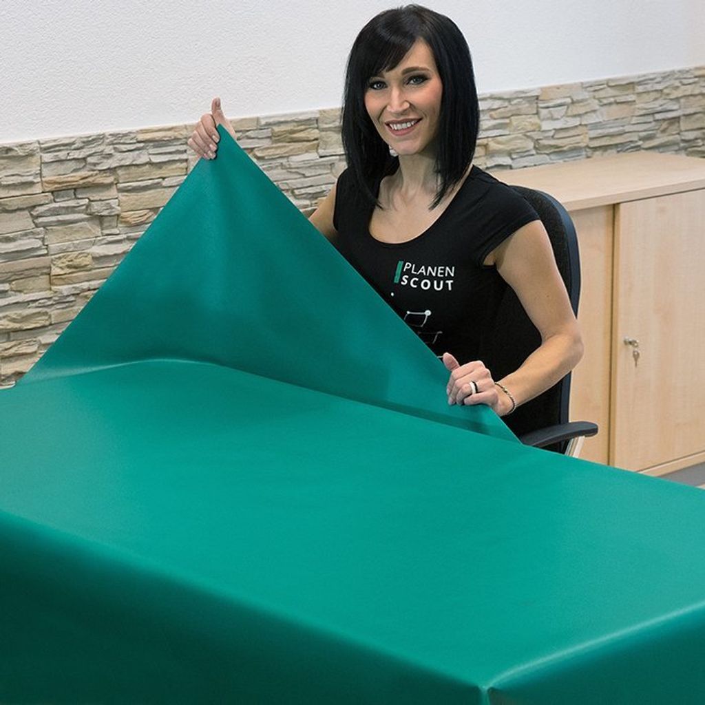 Tischfolie Tischschutz Outdoor Tischdecke abwaschbar grün (BxL) 150x120cm in Grün (1 Stück)