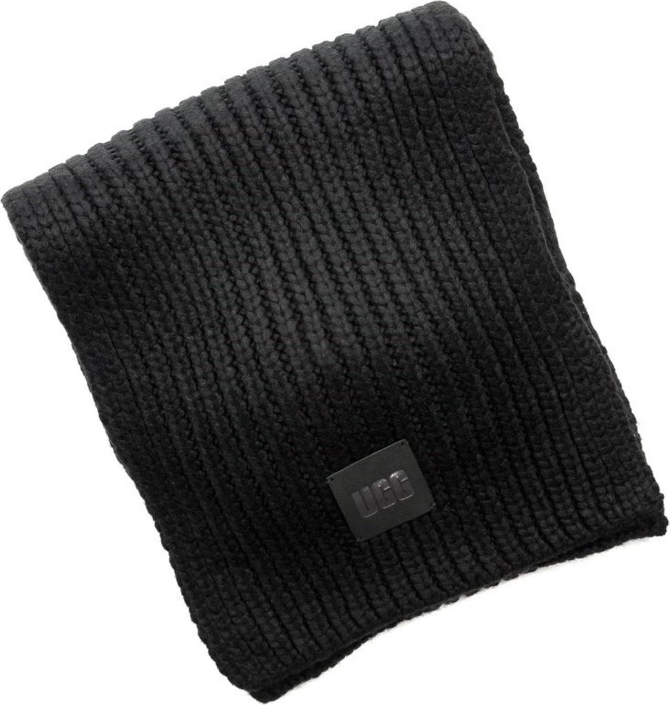 VerrücktUGG black ginger damen schwarz 20166 20166WCHUNKYRIBKNITSCARFSCHWARZ