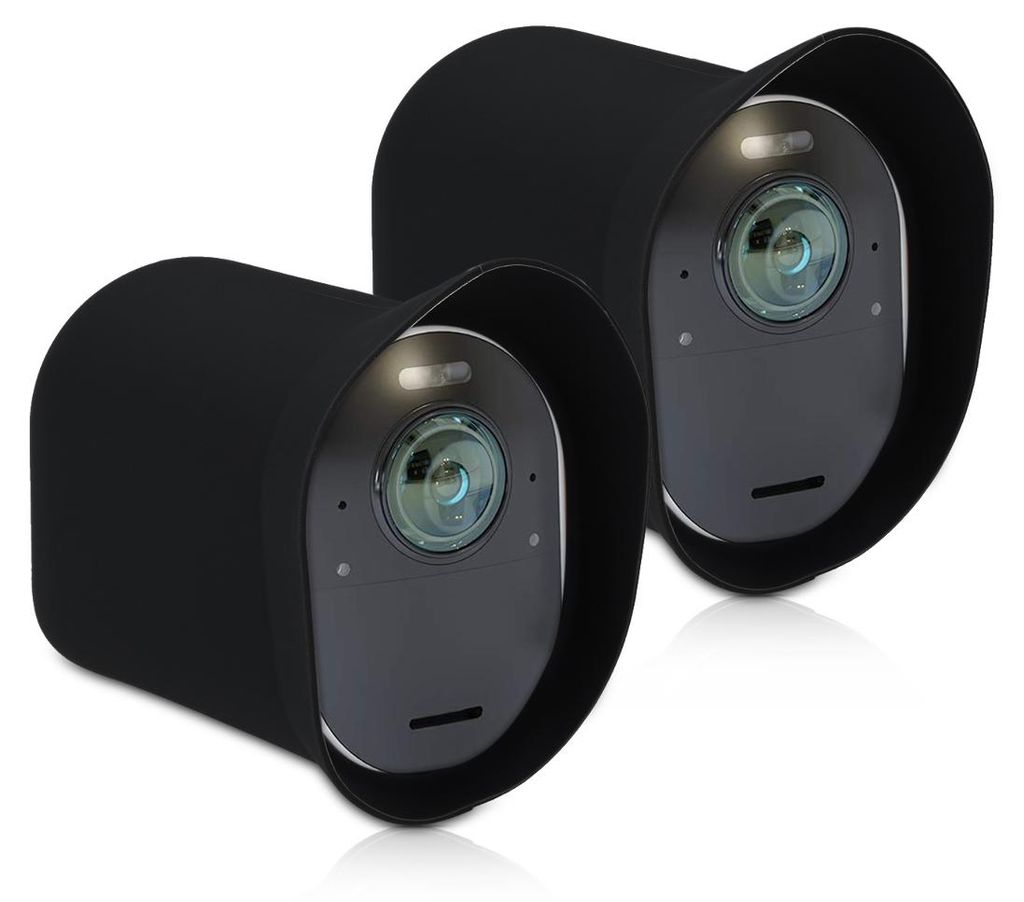 kwmobile 2x Schutzhülle für Arlo Ultra / Arlo Pro 3 / Pro 4 Hülle - Silikonhülle für Überwachungskamera - Sonnenschutz Abdeckung - Kamera Hülle