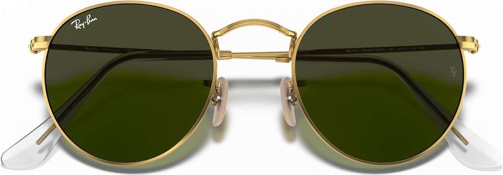 Ray-Ban 0RB3447 001 Round Metal gold / grey Produktbild 10