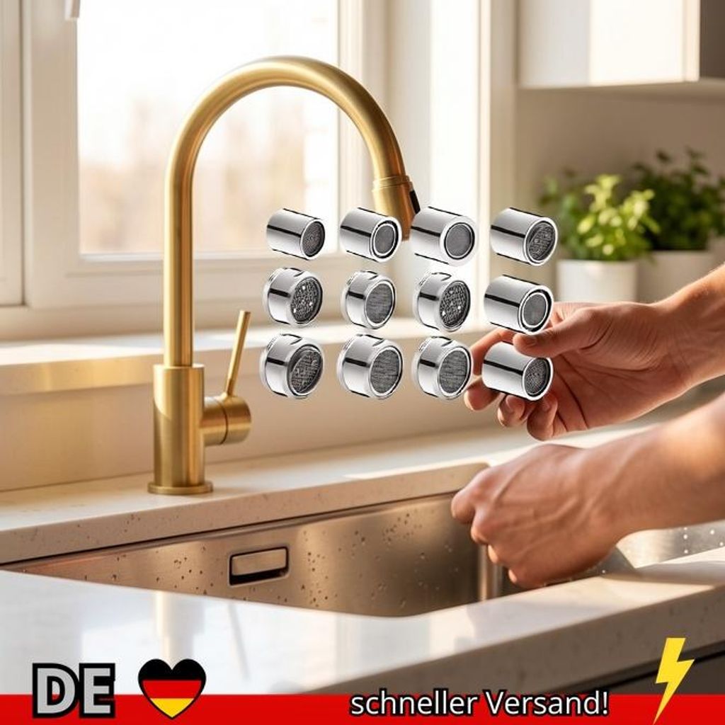 Wasserhahn Bubbler Küche Belüfter Badezimmer Haushalt Diffusor Zubehör