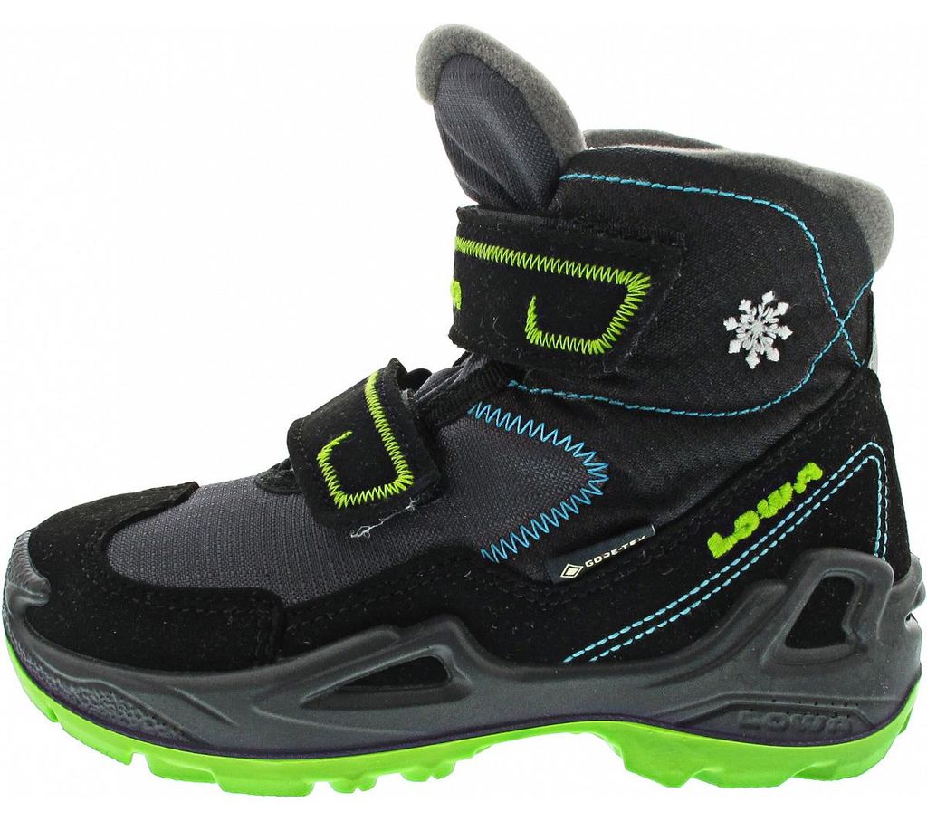 Lowa Milo GTX Mid Boots Schwarz in Gr. 28