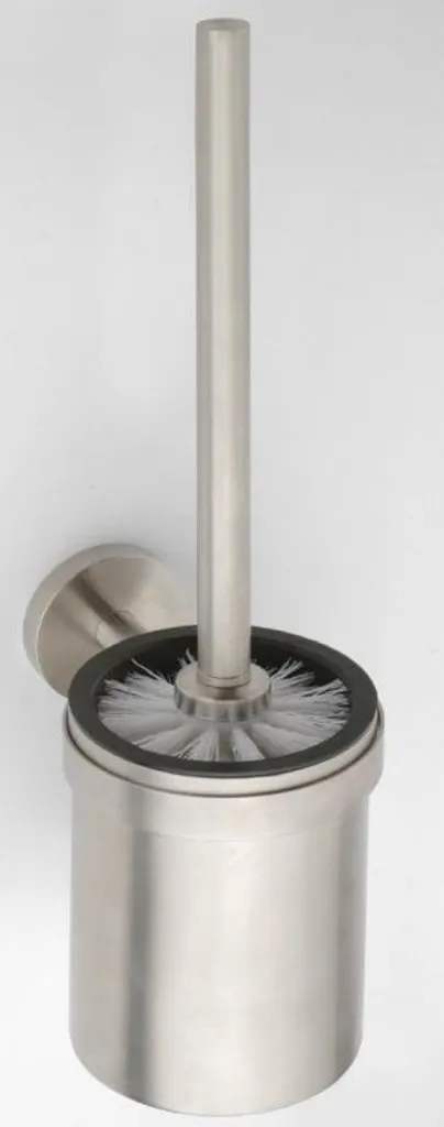 Brosse de toilette murale NEO inox : fini la rouille et les traces au sol