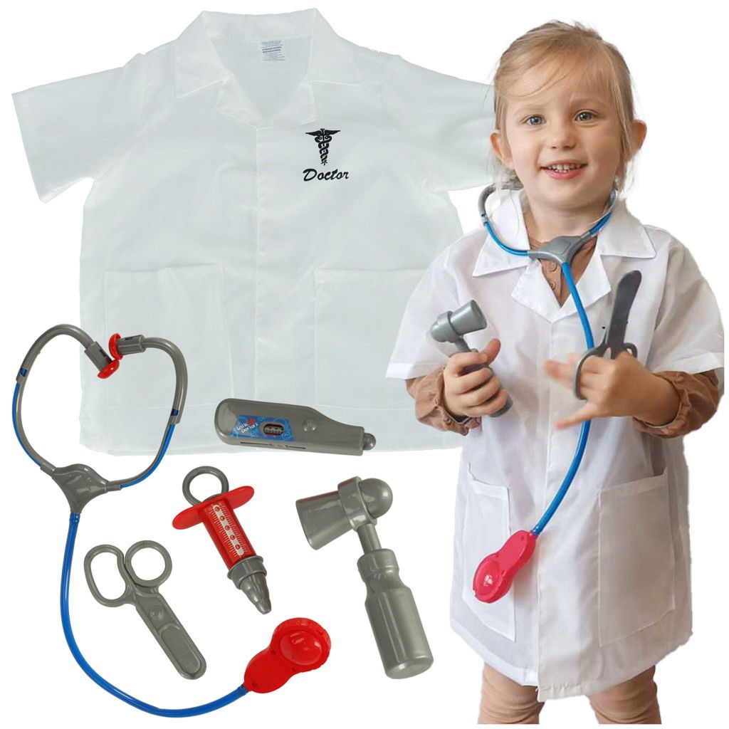 Súprava karnevalových kostýmov doktor 3-8 rokov Obrázok produktu 