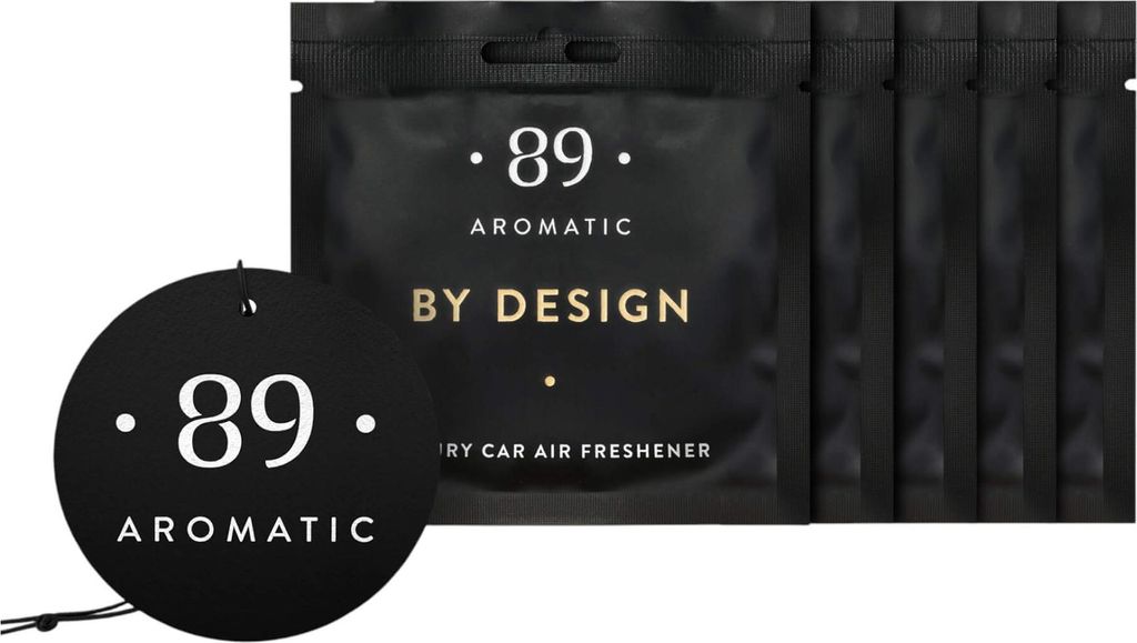 Auto-Lufterfrischer By Design 5er Set von Aromatic 89 Produktbild 