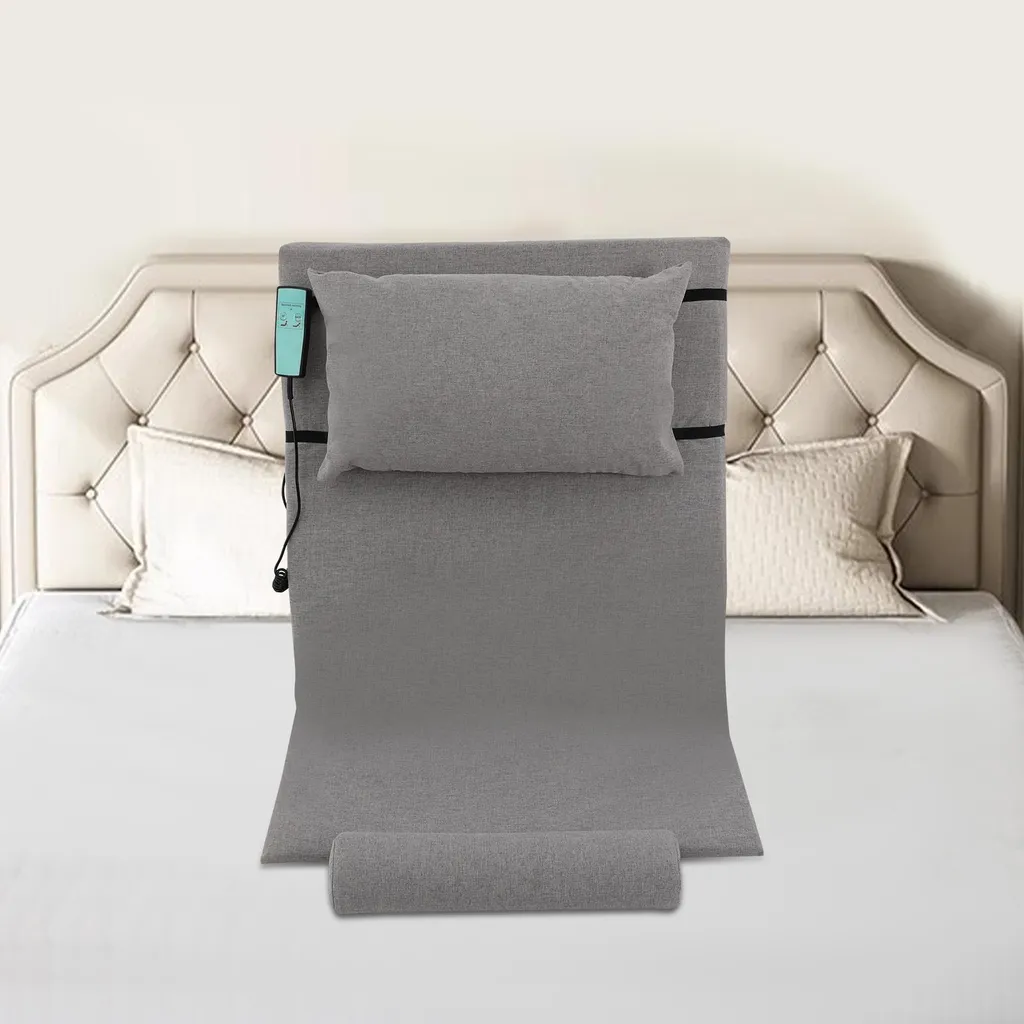 Matelas électrique relevable gris avec dossier réglable pour lit médical - 4