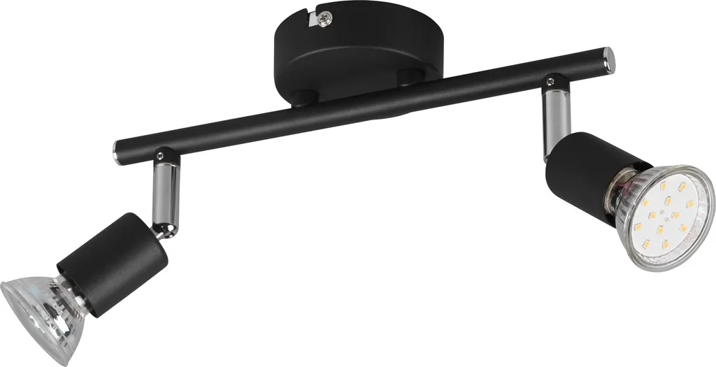 Faretto da soffitto PARIS nero RL R80912032