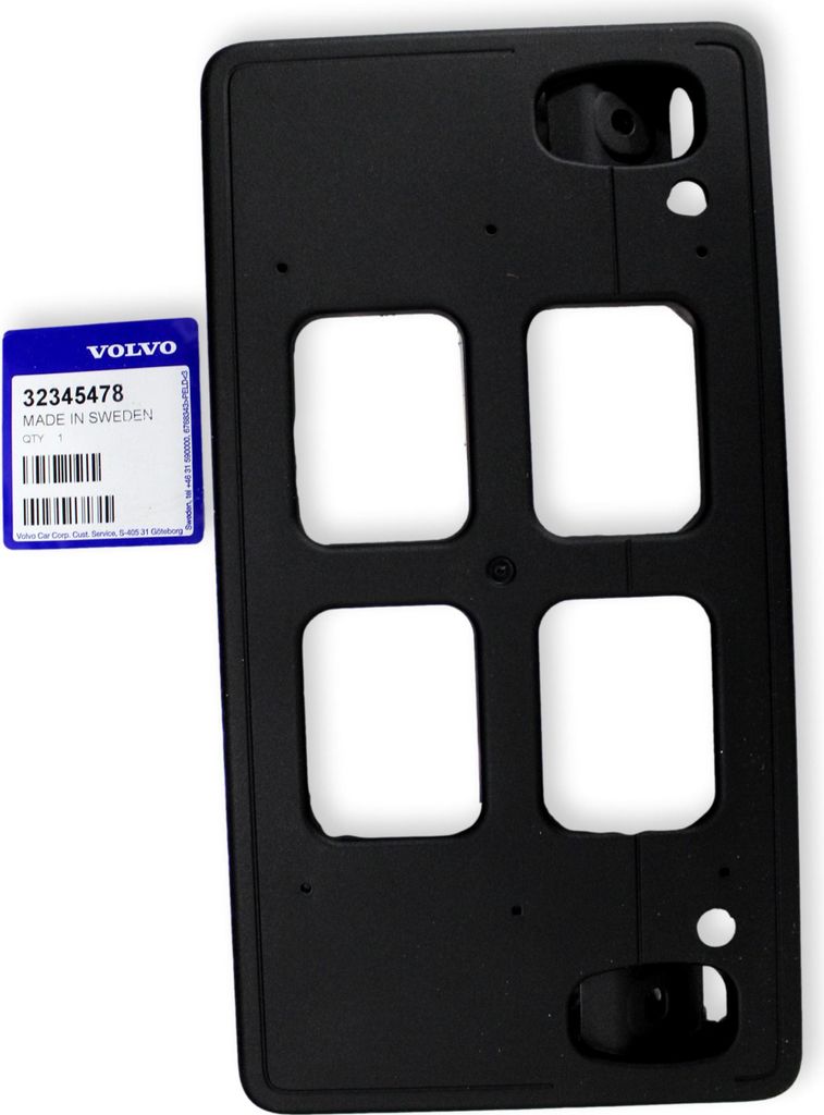 VOLVO XC60 II vorderer Nummernschildhalter americium OE 32345478