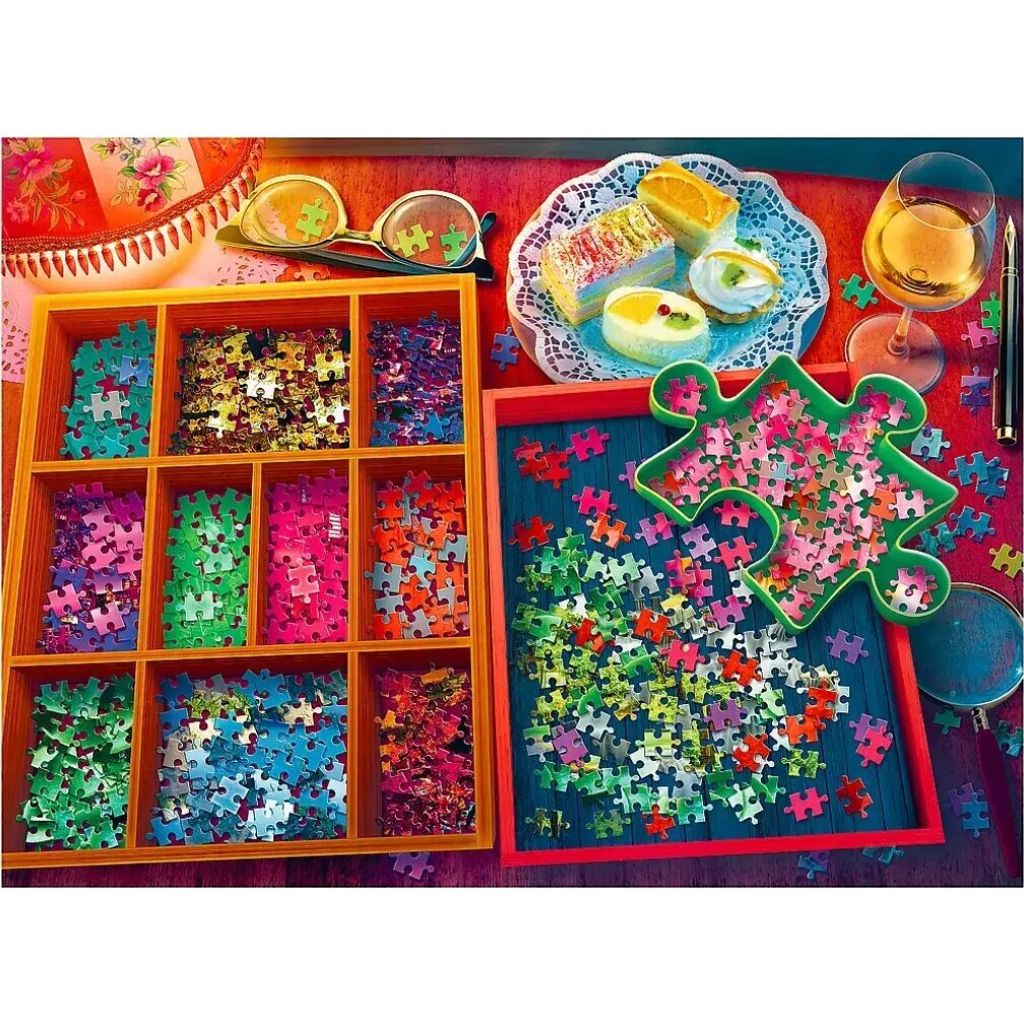 Serata puzzle TREFL con puzzle da 3000 pezzi Immagine del prodotto 