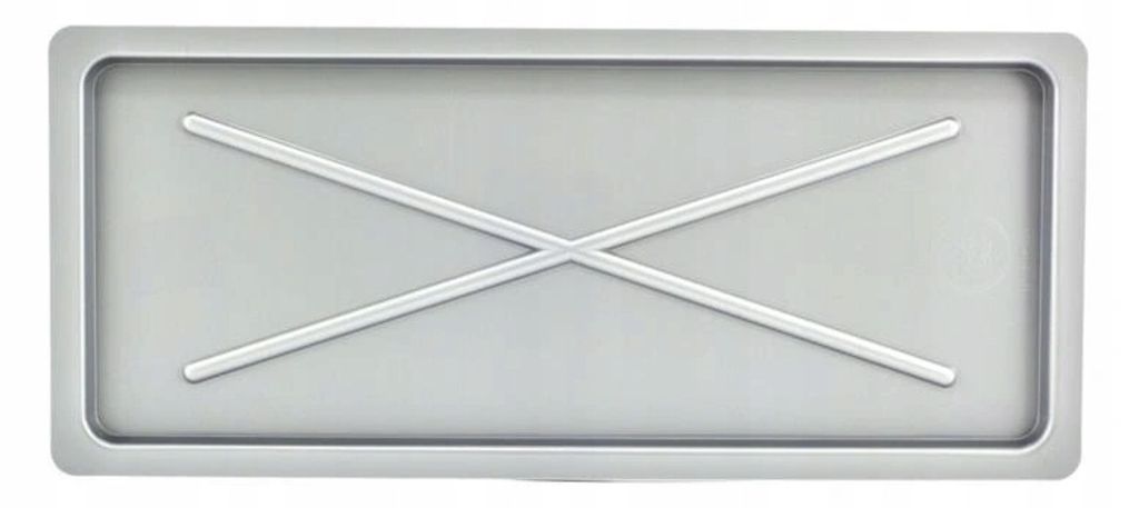 Stojak do suszenia naczyń 55x24 cm srebrny Zdjęcie produktu 