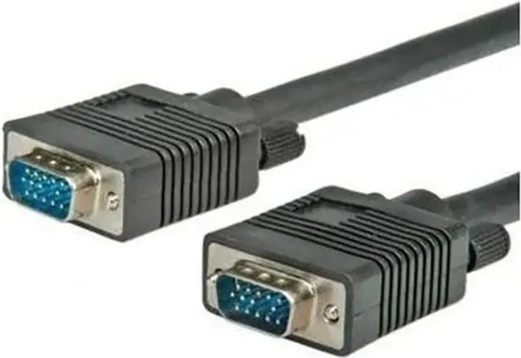 Cavo VGA 2m ITB CROS3602 Nero | Connessione Monitor Affidabile D-Sub