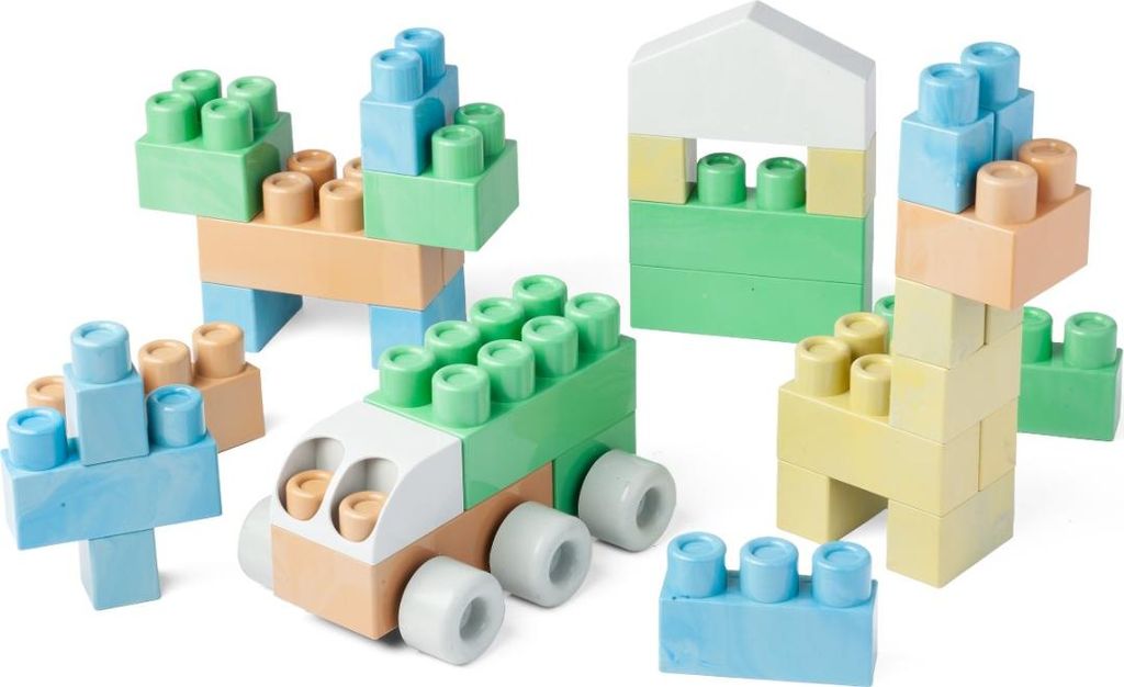 RePlay Große Bausteine Set - Kreatives Bauen für die Kleinsten