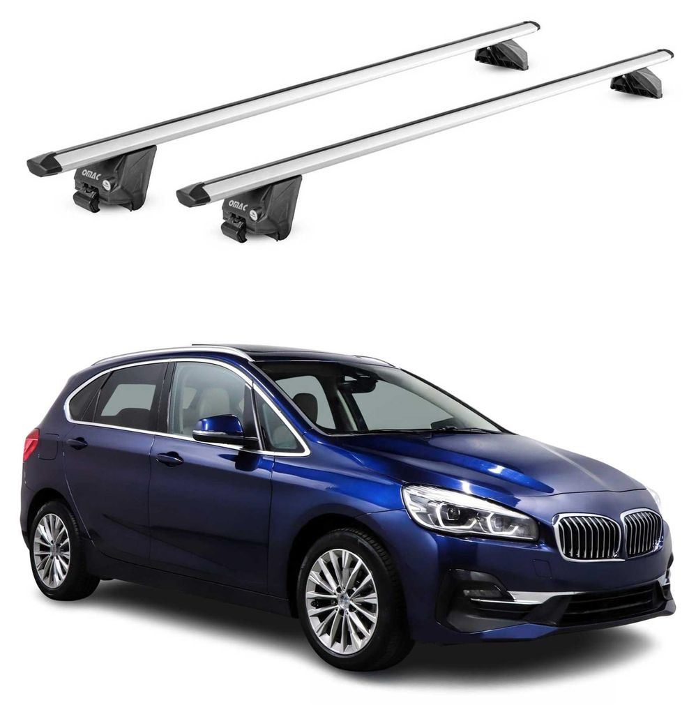 Barres de toit pour BMW Série 2 Active Tourer F45 2014-2021 Image du produit  Image générée par une IA