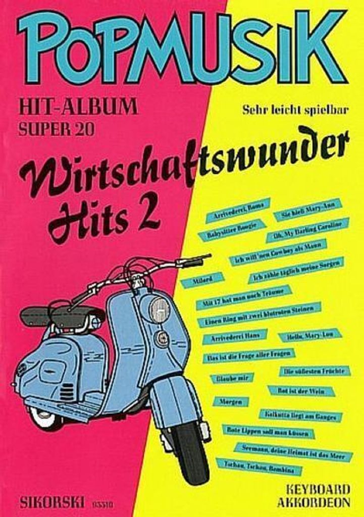 Popmusik Hit-Album Super 20Wirtschaftswunder-Hits 2