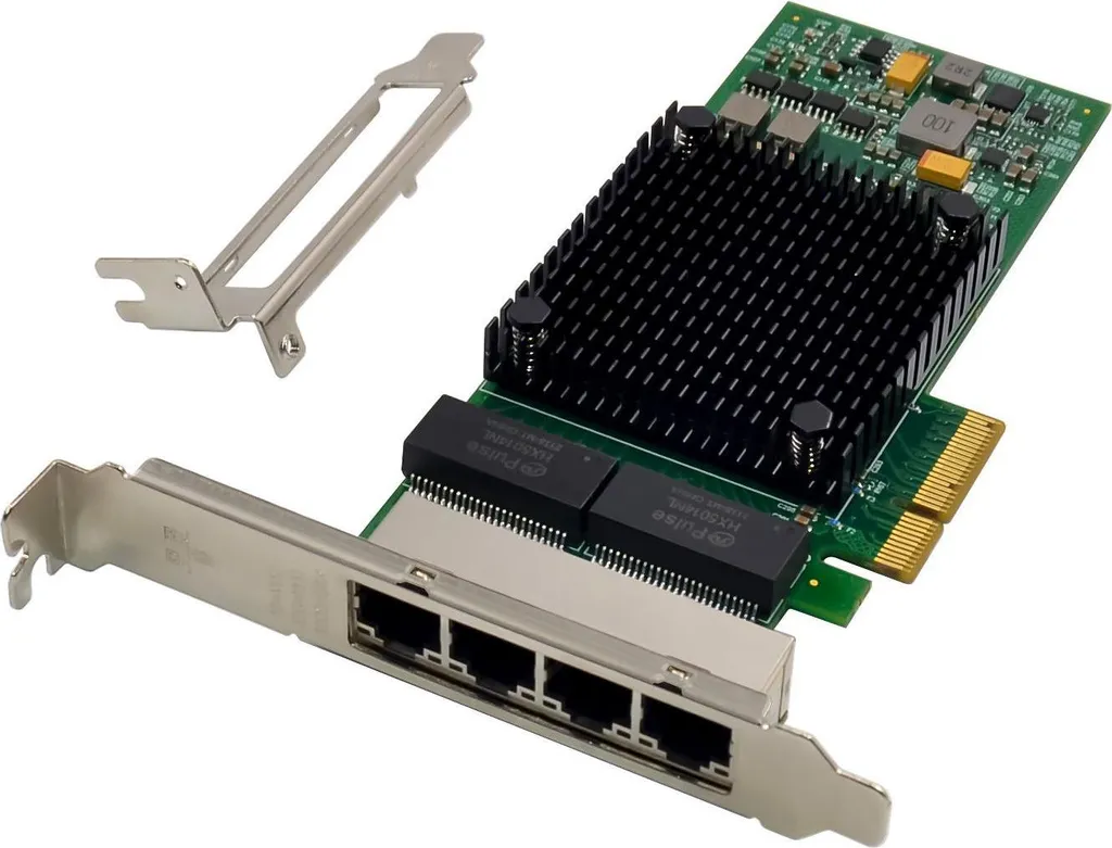 Carte InLine 4 Ports Ethernet pour Serveur et Virtualisation PCIe x4 - 8